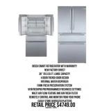 36" Bosch Smart Refrigerator w/ Warranty