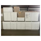 11Pc 36" Newport White Kitchen Set