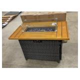 43" Propane Fire Table w/ Painted Iron Top