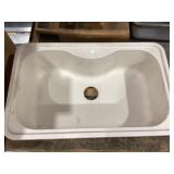 31" x 20" Composite Drop-in Sink in Beige