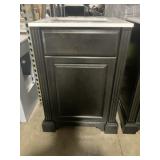 24" x 22" Vanity in Charcoal w Sink Top