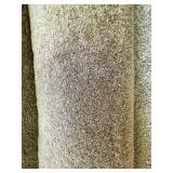 12 x 13.6 Plush Carpet Roll in White/Beige x 162SF