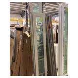 Mix 11.5"W Sandstone Fixed Window Units x 2