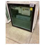 35.5" x 35.5" Blk/Wh Fixed Window Unit x 3