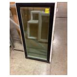 23.5" x 47.5" Blk/Wh Vinyl Fixed Window