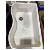 33" Quartz Composite Undermount Kitchen Sink