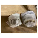 White 3" Push-Up Drain