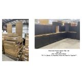 RTA 15Pc 36" Silvercreek Black Shaker Kitchen