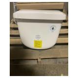 (4) Briggs Toilet Tanks in White