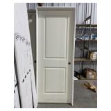 30" x 80" LH Primed 2-Panel MDF Interior Door