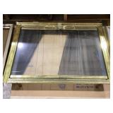 Glass Fireplace Doors with Bronze Trim