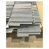 D9" Staggered Rough-Split Shakes-Granite Gray x 2
