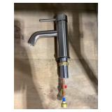 Single Handle Lav Faucet in Brushed Nickel