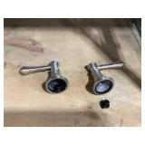 Case of Standard Roman Tub Handles in Nickel