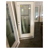 36" RH Full Lite Fiberglass Entry Door