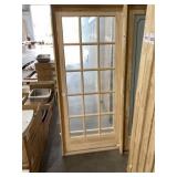 36" x 80" RH Pine 15-Lite Interior Door