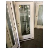 36" RH Full Lite Fiberglass Entry Door