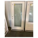 36" RH Full Lite Fiberglass Entry Door