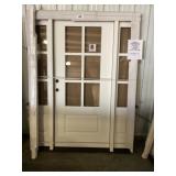 LH Fiberglass 6 Lite Clear Glass Entry System