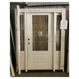 RH Fiberglass 3/4 Lite Zinc Leaded Entry System