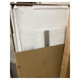 63" x 49" White C. Drain Composite Shower Base
