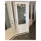 36" RH 3/4 Lite Fiberglass Entry Door
