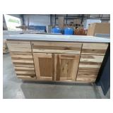 61" x 22" Vanity with Single Sink Top