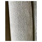 12 x 15 Plush Carpet Roll in Light Gray x 180SF