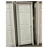 28" x 80" LH 6-Panel MDF Interior Door