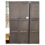 36" x 84" Midnight Gray Pantry Cabinet