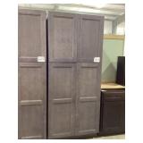 36" x 84" Midnight Gray Pantry Cabinet