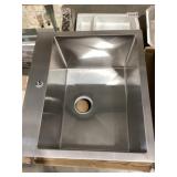 25" x 22" Laundry Sink with Accessories in SS