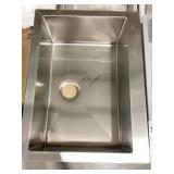 27" Stainless Kitchen Farmhouse Sink