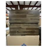 25" x 22" Wall Mount Vanity Base in Walnut