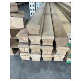 Mixed Length Pre-Finished Oak Handrail x 3