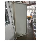 32 x 80" LH 1-Panel Steel Exterior Door