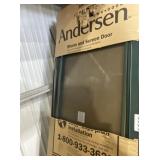 Andersenï¿½ 32" x 80" FV Storm Door in Forest Green