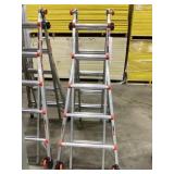 Leveler  Model 22 Aluminum Articulated Ladder