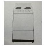 Summit 2.92Cu Ft Electric Range Stove in White