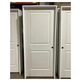 36" x 80" LH MDF Square Top 2-Panel Interior Door