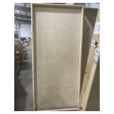 36" x 80" RH Unfinish Maple Door W/Concealed Hinge