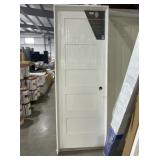 28" x 80" 5-Panel LH White MDF Interior Door