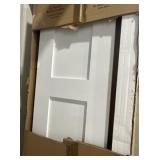 18" x 80" Pre-Finished White 3-Panel Door Slab