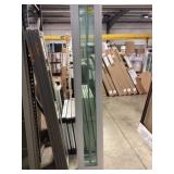 11.5" x 83.5 White Vinyl Fixed Window x 2