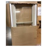 28" x 81" 1/2 View Storm Door in Sandstone