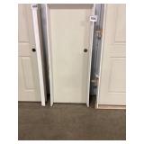 24" x 60" LH Crawl Space/Attic MDF Interior Door