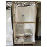 40"W Handicap Access Fiberglass Shower Surround