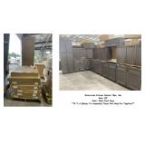 RTA 14Pc 30" Silvercreek West Point Gray Kitchen