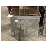 24"W Mirrored Wall Mount Vanity Cabinet