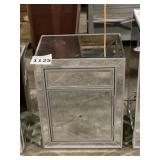 18"W Mirrored Wall Mount Vanity Cabinet